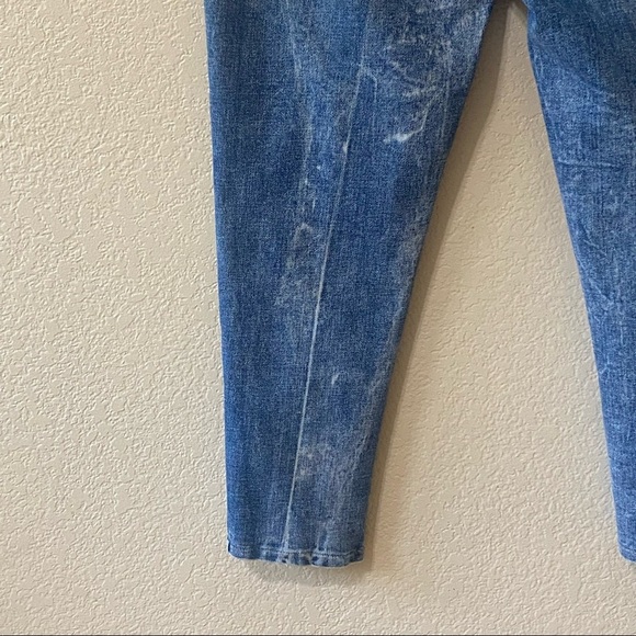 Vintage 80’s| Broadway‎ Transfer|  Acid Wash High-Rise Ankle Skinny Jeans - Picture 8 of 14